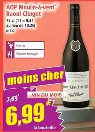 Norma Aop moulin-à-vent offre