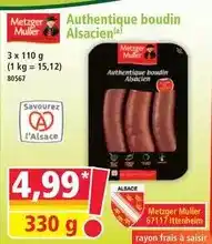 Norma Metzger muller - authentique boudin offre