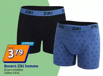 Action Boxers homme offre