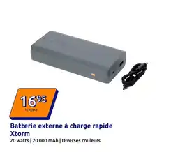 Action Xtorm - batterie externe à charge rapide offre