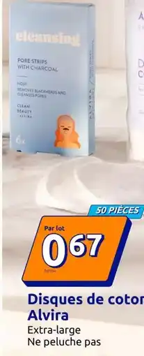 Action Disques de coton offre