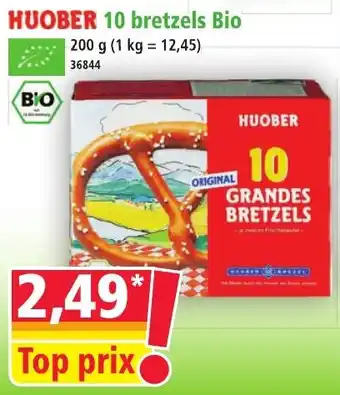 Norma Huober 10 bretzels bio offre
