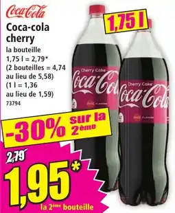 Norma Coca-cola cherry offre