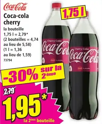 Norma Coca-cola cherry offre