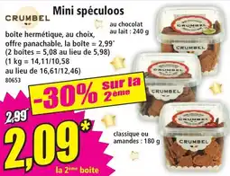 Norma Mini spéculoos offre