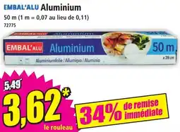 Norma Embal'alu aluminium offre