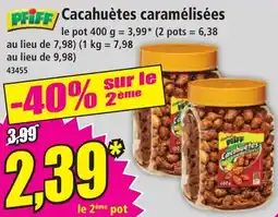Norma Cacahuètes caramélisées offre