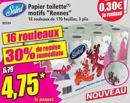 Norma Papier toilette motifs rennes offre