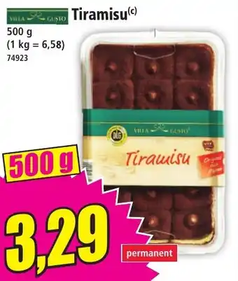 Norma Tiramisu offre