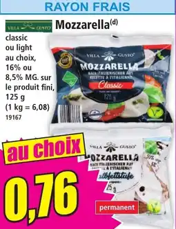 Norma Mozzarella offre