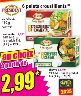 Norma 6 palets croustillants offre