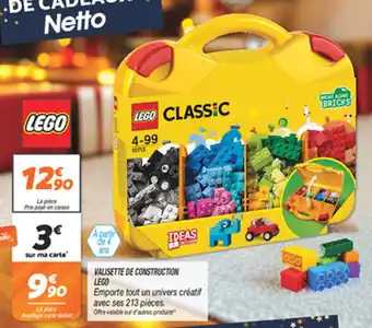 Valisette de construction lego