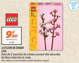 Netto Les fleurs de cerisier lego offre