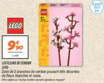 Les fleurs de cerisier lego