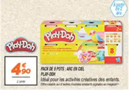 Netto Pack de & pots arc en cel play-dom offre