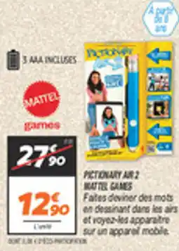 Netto Pictionary air 2 matter games offre