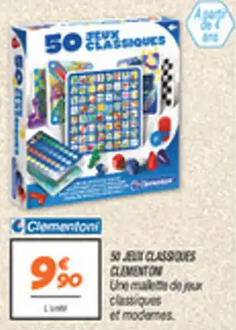 50 jeux classiques clementon