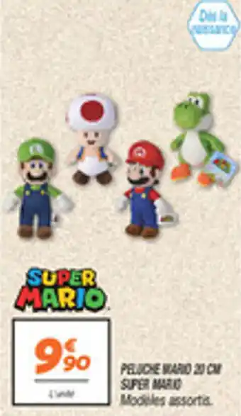 Peluche mario super mario