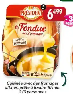 Maximo La fondue aux 3 fromages recette savoyarde offre