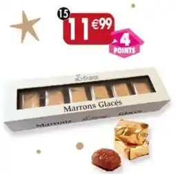 Maximo Réglette de 6 marrons glacés offre