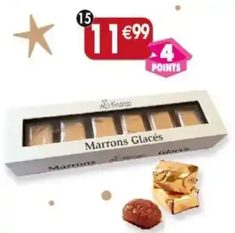 Maximo Réglette de 6 marrons glacés offre