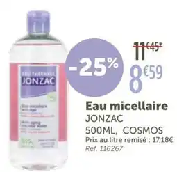 L'Eau Vive JONZAC Eau micellaire offre