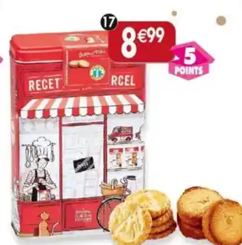 Maximo Boîte fer de galettes et palets pur beurre les recettes de marcel offre