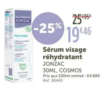 L'Eau Vive JONZAC Sérum visage réhydratant offre
