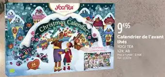L'Eau Vive YOGI TEA Calendrier de l'avant thés offre