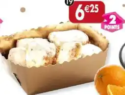 Maximo Bouchées de stollen orange massepain offre