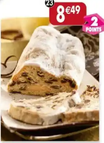 Maximo Stollen aux fruits et pâte d'amandes offre