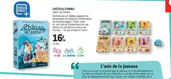 E.Leclerc Espace Culturel CHÂTEAU COMBO Catch Up Games offre