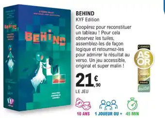 E.Leclerc Espace Culturel BEHIND KYF Edition offre