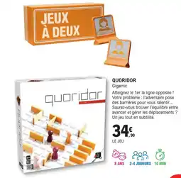 E.Leclerc Espace Culturel QUORIDOR Gigamic offre