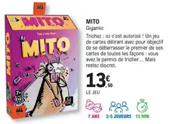 E.Leclerc Espace Culturel MITO Gigamic offre