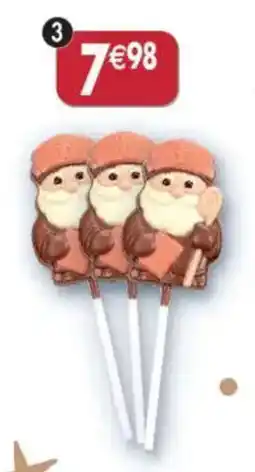 Maximo Lot de 3 sucettes saint-nicolas offre