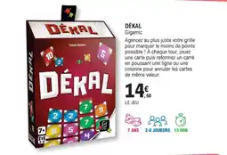 E.Leclerc Espace Culturel DÉKAL Gigamic offre