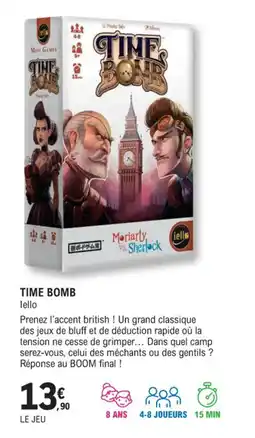 E.Leclerc Espace Culturel TIME BOMB lello offre