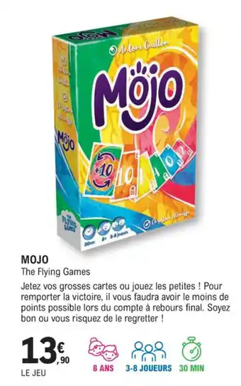 E.Leclerc Espace Culturel MOJO The Flying Games offre