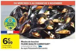 Carrefour Market MOULES DE BOUCHOT offre