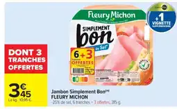 Carrefour Market Jambon Simplement Bon offre