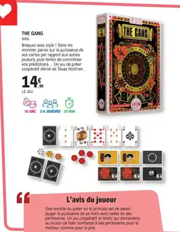 E.Leclerc Espace Culturel THE GANG lello offre