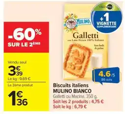 Carrefour Market Biscuits italiens MULINO BIANCO offre