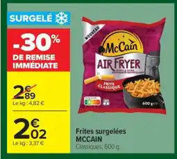Carrefour Market FRITES SURGELÉES “MCCAIN” offre