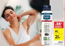 Carrefour Market DÉODORANT SANEX MEN offre