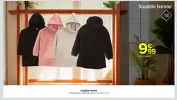 Carrefour Market Snuddie femme offre