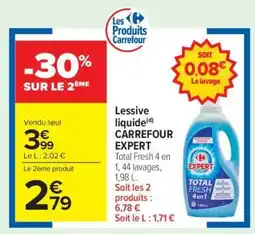 Carrefour Market Lessive liquide CARREFOUR EXPERT offre