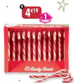 Maximo 12 candy canes offre