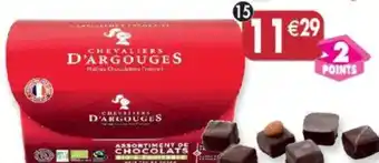 Maximo Ballotin assortiment de chocolats noirs 70% offre