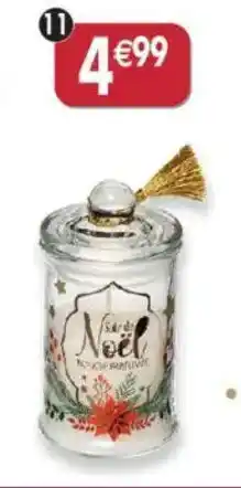 Maximo Bougie parfumée soir de noël offre